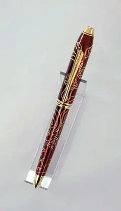 PARKER 万年筆 レッドマーブル ゴールドトリム18K750 - メルカリ