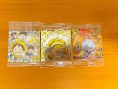 ワンピース 大海賊シールウエハース　ルフィ(ニカ) シークレット　UGSR