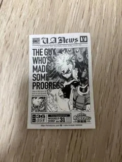 ヒロアカ 原画展 入場特典 爆豪勝己