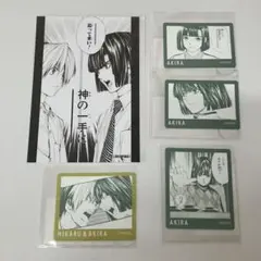 ヒカルの碁　原画展　くじ　缶バッジ　加賀　三谷　ブロマイド　未開封　E-4 ヒカルの碁 原画展 くじ 缶バッジ 加賀 三谷 ブロマイド 未開封 E-4