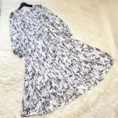 美品★FRAY I.D花柄ロングワンピース フレイアイディー マキシ Fサイズ
