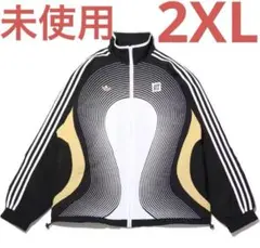 未使用　ADIDAS × NTS RADIO 総柄プリント SSTトラックトップ