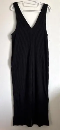 ユニクロ　キッズ　リブ編み　サロペット　150