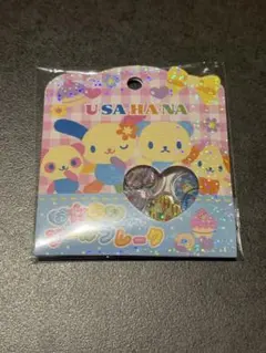 おはじきシールフレーク　サンリオ　うさはな