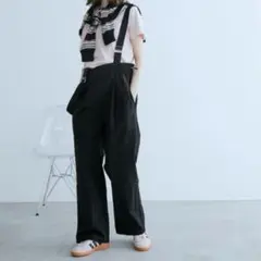 Auntie Rosa Holiday ナイロンサイドシャーリングサロペットのサムネイル
