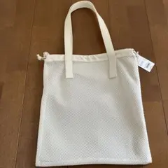 LEPSIM メッシュシアーバッグ　トートバッグ　サブバッグ　セレモニー