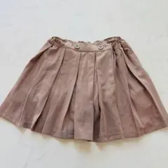 メゾピアノ プリーツスカート キュロット S（D329）