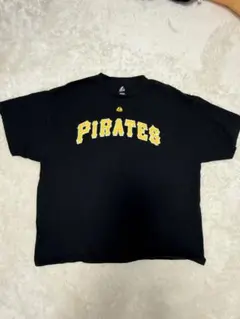マジェスティック PIRATES Tシャツ L ブラック 黒 古着