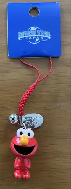 USJ 限定　セサミストリート　エルモ　ストラップ