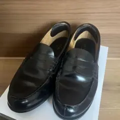 ENTRY エントリー　ローファー　24㎝ EEE GTホーキンス　黒 本革