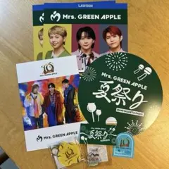 Mrs. GREEN APPLE 夏祭り うちわ ポップアップ上野マルイ