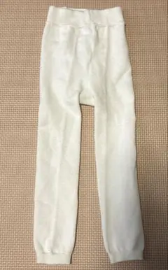 ホワイト ベビー 白レギンス　85サイズ