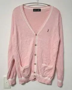 【EAST BOY】綿100% スクール カーディガン ピンク