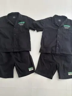 möbus 半袖シャツ・ショートパンツセットアップ　双子コーデ