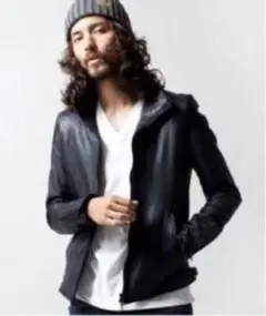 ブラックレザージャケット