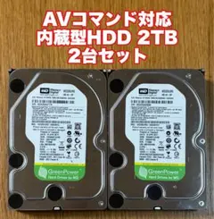 【正常判定】WD Green 内蔵型HDD 2TB WD20EURX