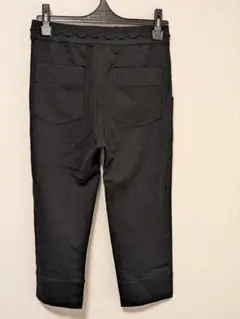 RERACS ブラックジャージパンツ ショート丈のサムネイル