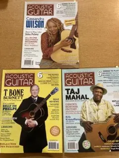 アコースティックギター誌（米国雑誌） 2006年10月号~12月号　3冊セット