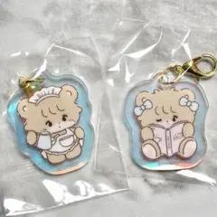 【新品】 mikko ポップアップ アクリルチャーム ラテ 限定 人気商品 2種