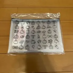 ASOKO ドラえもん ハローキティ コラボ シースルーポーチ 新品