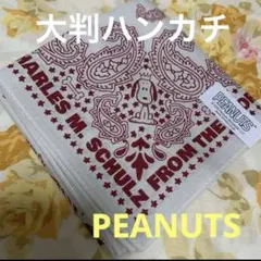 PEANUTS スヌーピー ランチクロス 大判ハンカチ　日本製　綿100％のサムネイル
