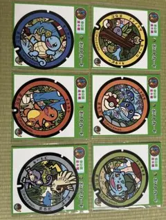 東京都 ポケモン ポケふた ポストカード 6枚セット