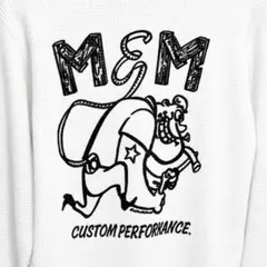 m&m custom performance サーマル Mサイズ 白 キムタクのサムネイル