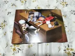 銀魂　イラストカード　坂田銀時　神楽　万事屋　特典