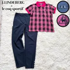 J.LINDEBERG×le coq sportif ゴルフウェア セット M