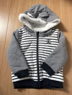 プチバトー　パーカー　上着　24m/86cm