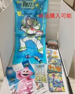 ディズニー　トイストーリー　ミッキー　リロ&スティッチ　プーさん　タオル　10点