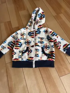 フリース フード付きトレーナー 80cm