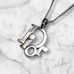 Christian Dior ディオール　シルバー　ブレスレット　ロゴ　チェーン