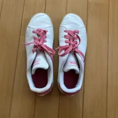 adidas スニーカー ホワイト ピンク