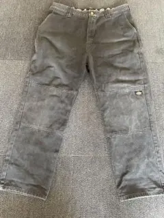 DICKIES×XLARGE ディッキーズ　ブラック　ペインターパンツ36インチ