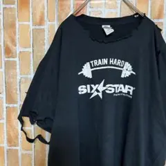 937古着GILDANギルダン半袖Tシャツ常田大希リメイク鬼ボロ黒色ダメージ加工