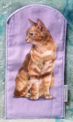 フェリシモ【ペットボトルタオル】机の上におすわり猫✤YOU+MORE!のサムネイル