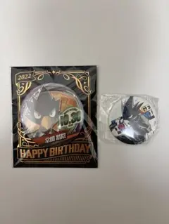 ヒロアカ　常闇踏陰　バースデイ缶バッジ 2022