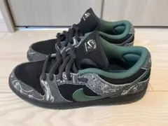 Nike Dunk Low ブラック/グリーンThere Skateboards