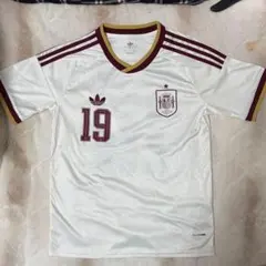 adidas スペイン代表アウェイユニフォーム レプリカ キッズ 140 - メルカリ