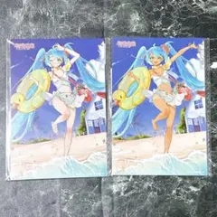 初音ミク マジカルミライ2024 bilibili 特典ポスト カード 特典