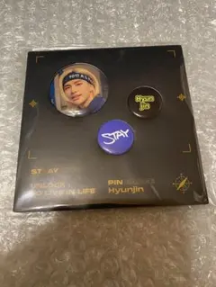 stray kids ヒョンジン　ピンバッジ　缶バッジ