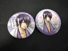 銀魂 高杉 和装さらし 缶バッジ 2個 - メルカリ