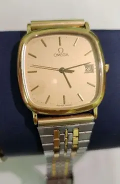 Y*0様 OMEGA メンズ 腕時計 ゴールド シルバー コンビ 稼働 - メルカリ