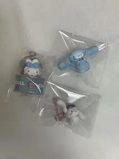 シナモロール ガチャ マスコット 3点セット