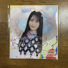 小坂菜緒 日向坂46 ひなこれ 会場くじ C賞 プリントサイン入りミニ色紙