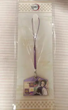 【即購入OK】鬼滅の刃 ミニ絵馬ストラップ 胡蝶しのぶ