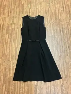ZARA BASIC ノースリーブワンピース ブラック