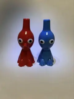 任天堂 ピクミン 一輪挿し 赤ピクミン・青ピクミン 2点セット - メルカリ