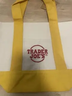 【即購入可】Trader Joe's キャンバス ミニトート　イエローのサムネイル